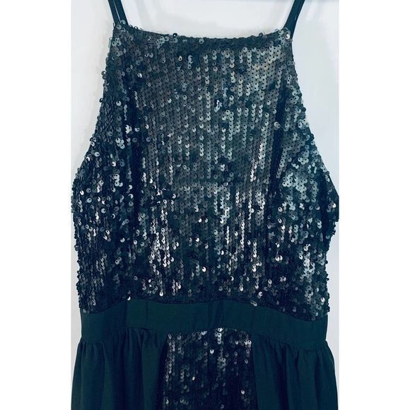Francesca's‎ Spaghetti Strap Sequin Romper Size XS - Picture 2 of 8